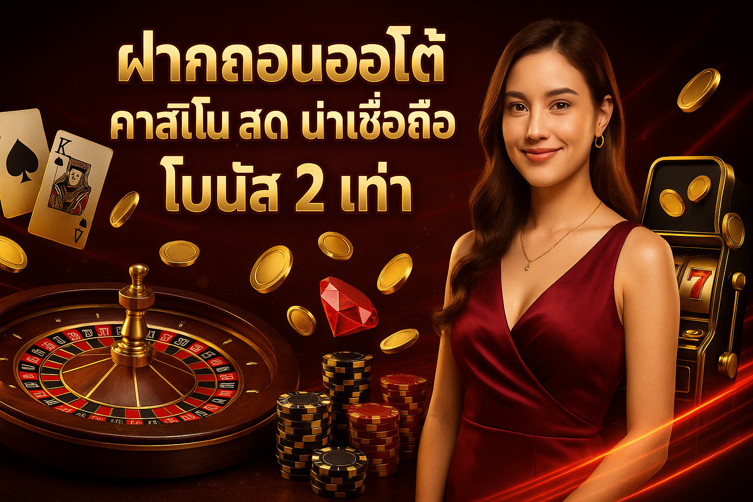 ฝากถอนออโต้ คาสิโน