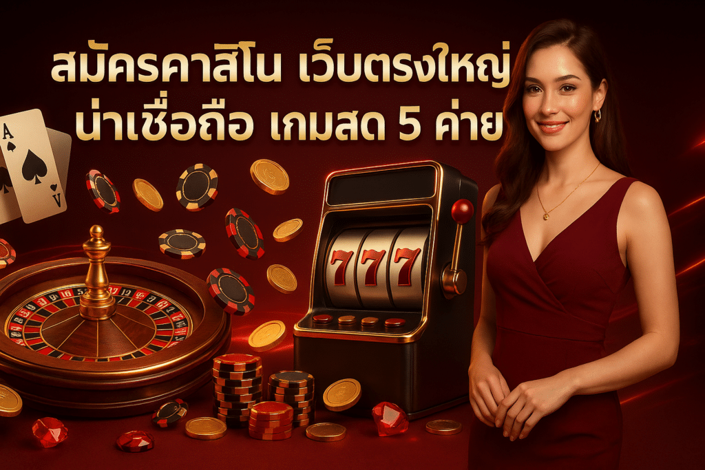สมัครคาสิโน เว็บตรงใหญ่