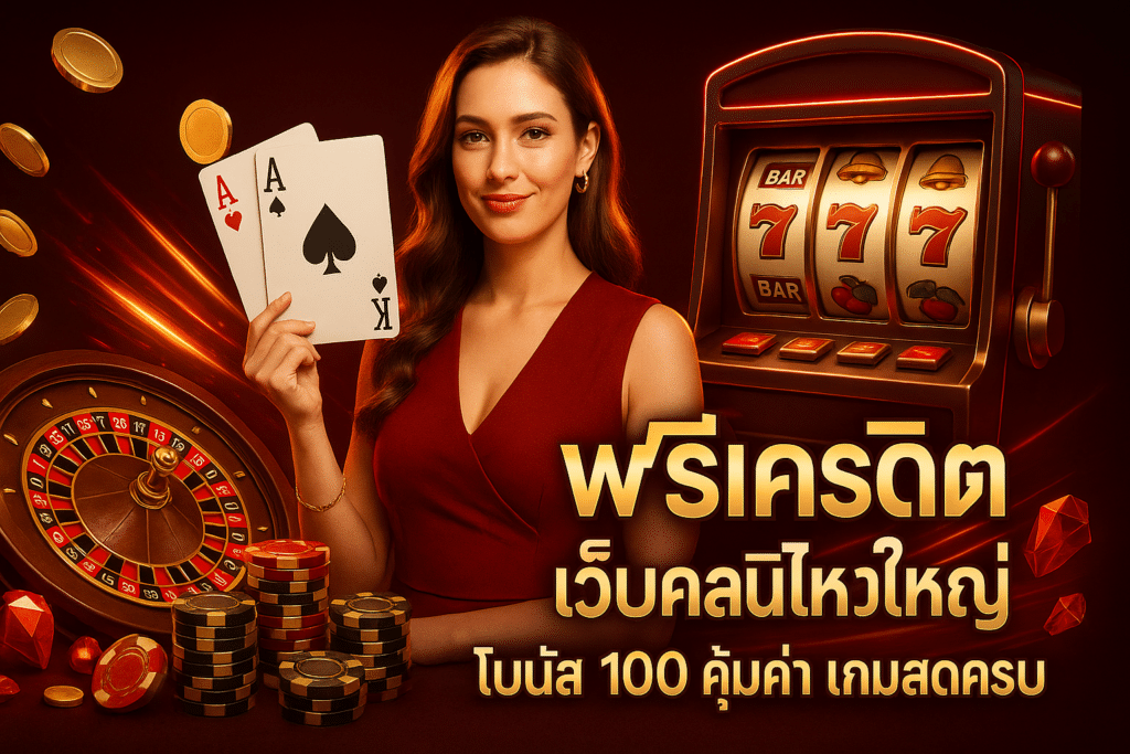 ฟรีเครดิต เว็บคาสิโนใหญ่