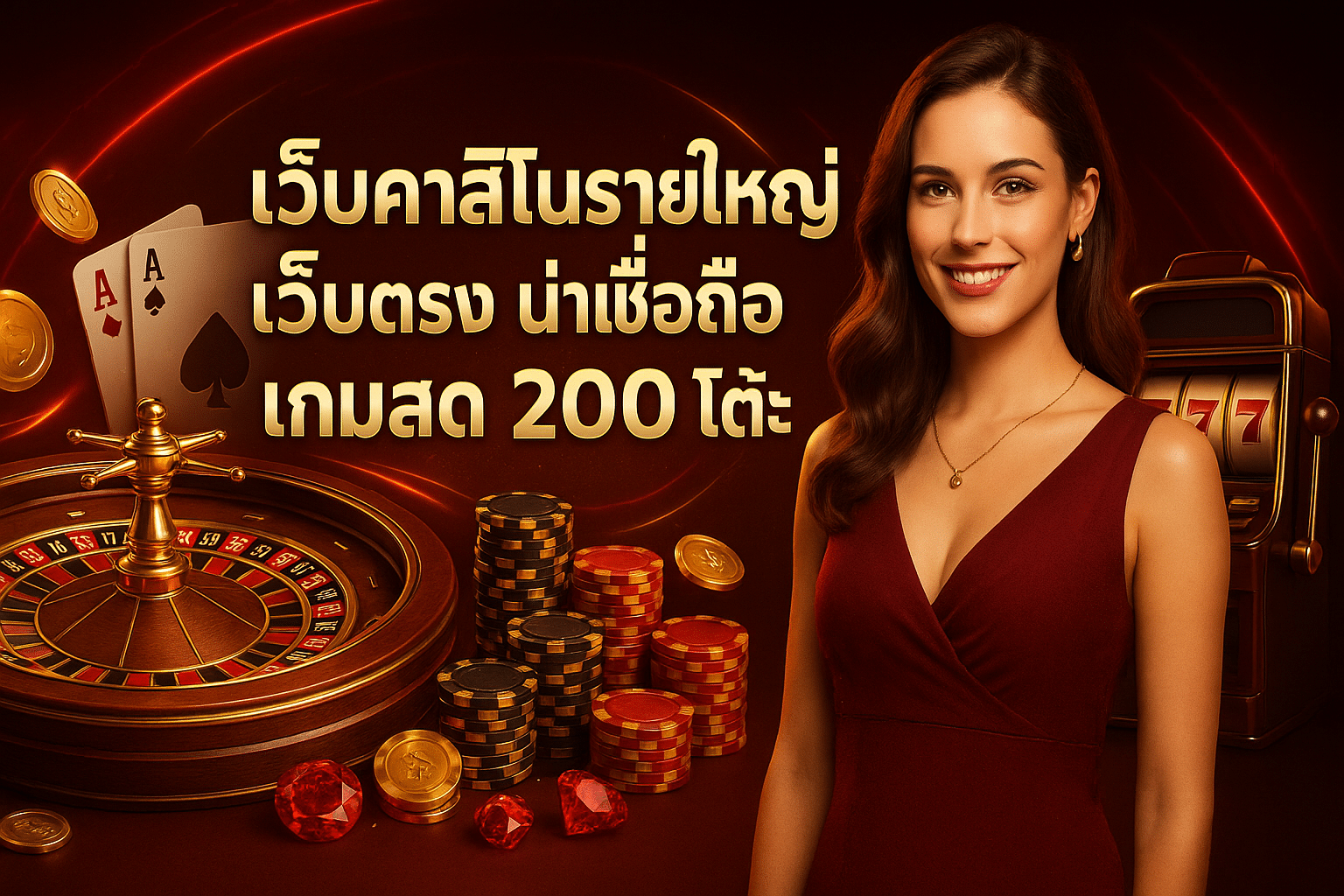 เว็บคาสิโนรายใหญ่ เว็บตรง