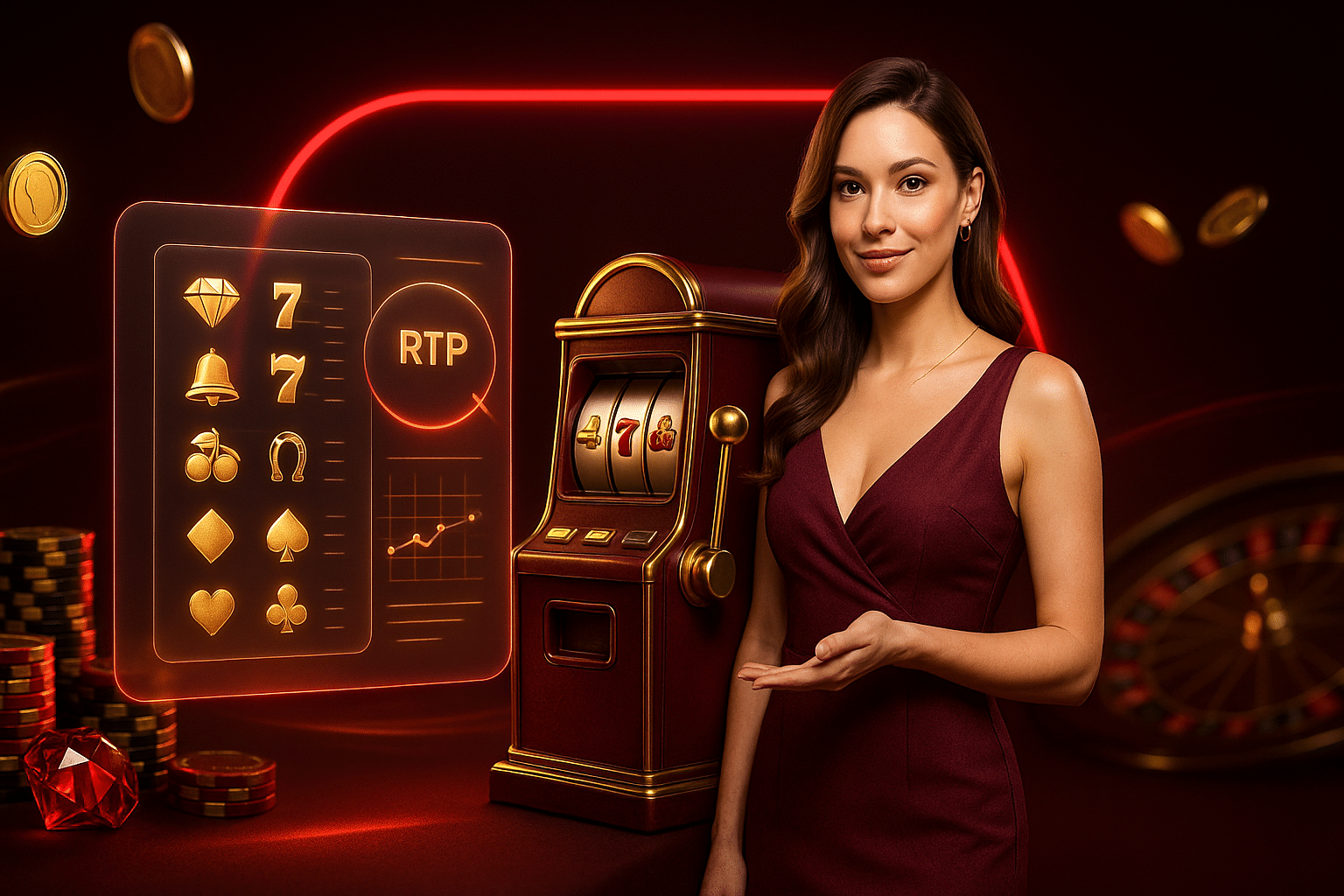 ภาพประกอบวิธีตรวจสอบ RTP และตารางจ่ายในคาสิโนออนไลน์ด้วย Red Tiger อัตราจ่าย