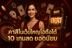 คาสิโนเว็บใหญ่ เชื่อถือได้